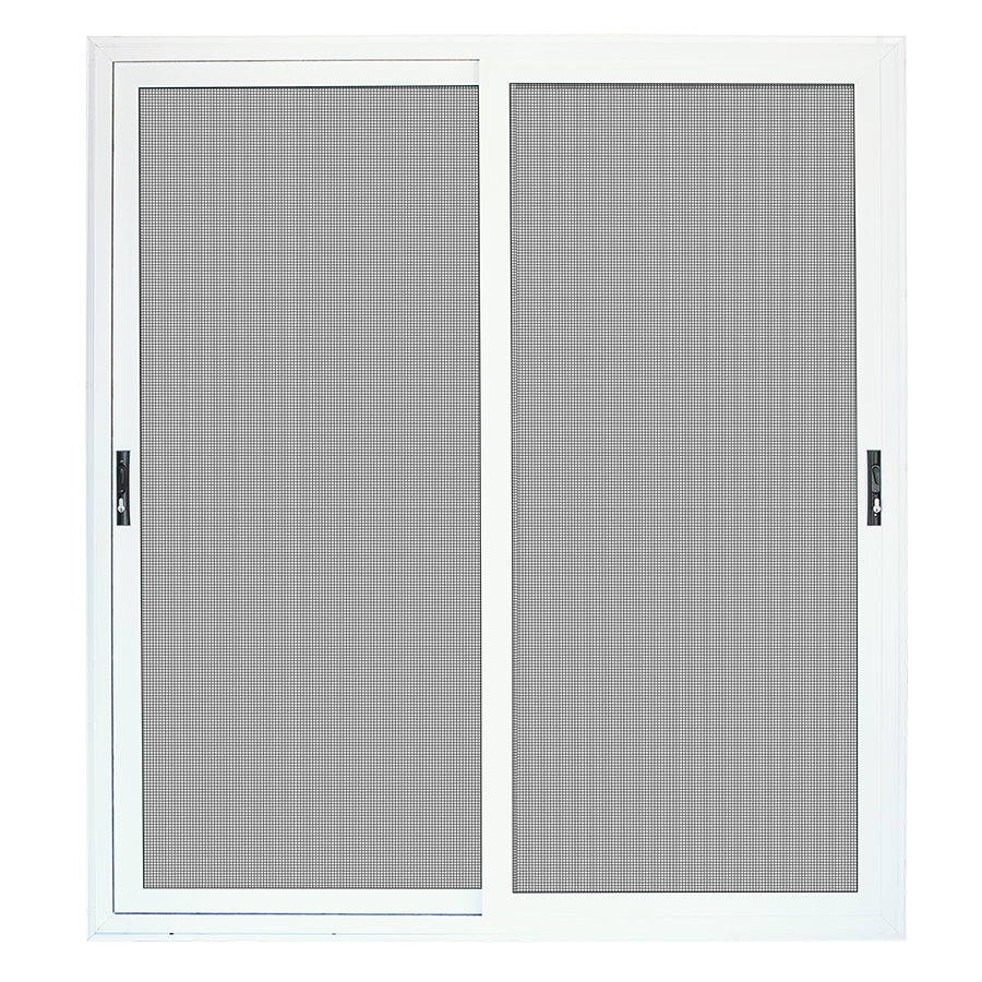 Ultimate 2-Panel Double Patio Security Screen Door