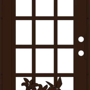 French Hummingbird Security Screen Doors