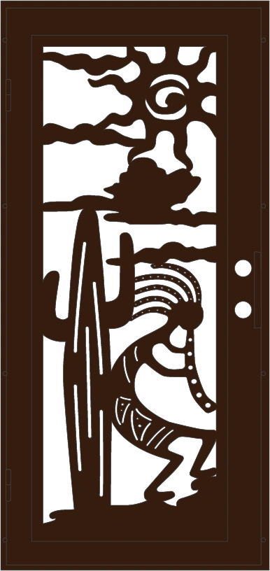 Kokopelli Security Screen Doors
