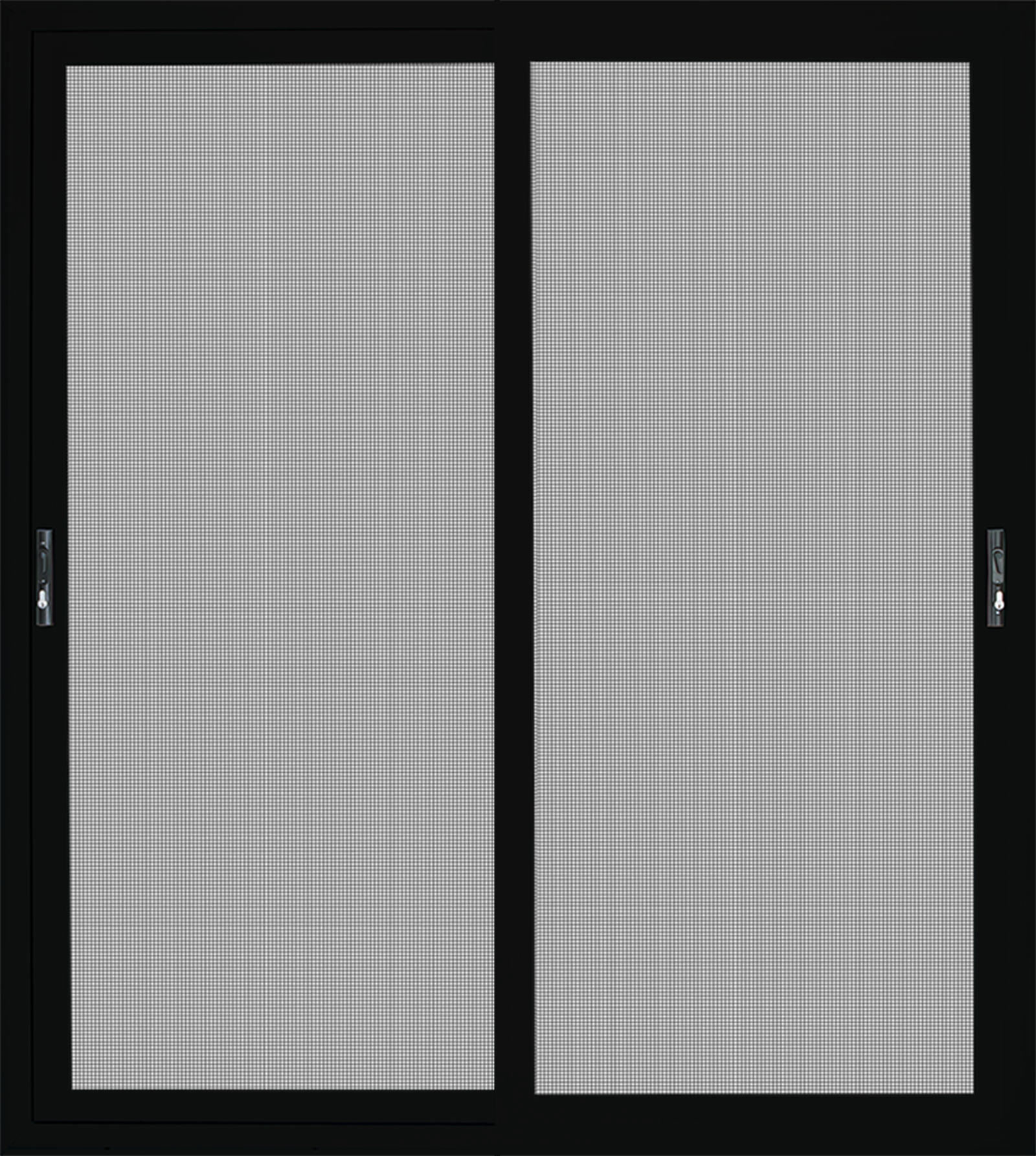 Ultimate Double Surface-Mount Patio Security Door