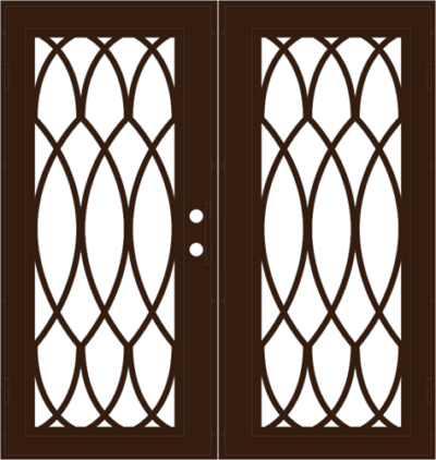 Basillica French Screen Door | Titan Security